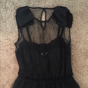 Rodarte for Target Black Cocktail Dress